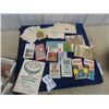Image 1 : Various Stationary 1930's & UP Adv Pamphlets - 1950's Postcards