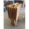 Image 2 : 4 Wooden TV Tables