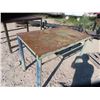Image 2 : 2) Steel Shop Tables & Benches 1) 36" x 35" x 48" & 1) 33" x 47" x 28"