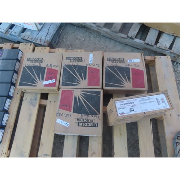 (SD) 5 Boxes Sealed Welding - Self Shielded Cored Wire- Innershield NR-232