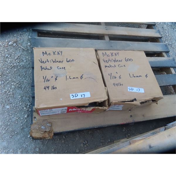 (SD) 2 Boxes Welding Sealed McKay Verti Wear 600