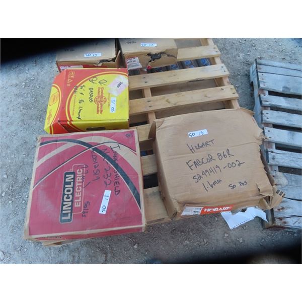 3 Mixed Boxes Welding 1) Castolin OA3205 1) Innershield NR232 & 1) Hobart Fab COR 80R