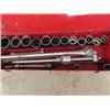 Image 2 : MAC 3/4" Socket Set, Ratchet, Strong Bar, Ext, 3/4" to 2 1/8" All MAC except 5 Smaller sockets are "