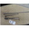 Image 1 : Snap on 1/2" Ratchet & 2 Ext 1) 10" & 1) 24"