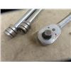 Image 4 : Snap on 1/2" Ratchet & 2 Ext 1) 10" & 1) 24"