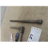 Image 3 : 2 Snap on Ratchets 1) 1/4" & 1) 3/8" & 20 #/8" Ext 1) Snap On 6" & 1) MAC 12"