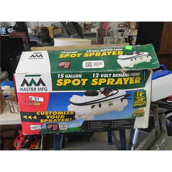 15 Gal 12 Volt Sprayer
