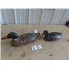Image 1 : 2 Wood Carved Duck Decoys