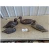 Image 1 : 4 Wood Carved Duck Decoys- Rough Condition