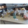 Image 1 : Store Cannisters, Jars, & Sealers , Bell, Colored Porc Lid
