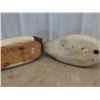 Image 5 : 2 Wood Carved Duck Decoys - 1 Is Jim Esty