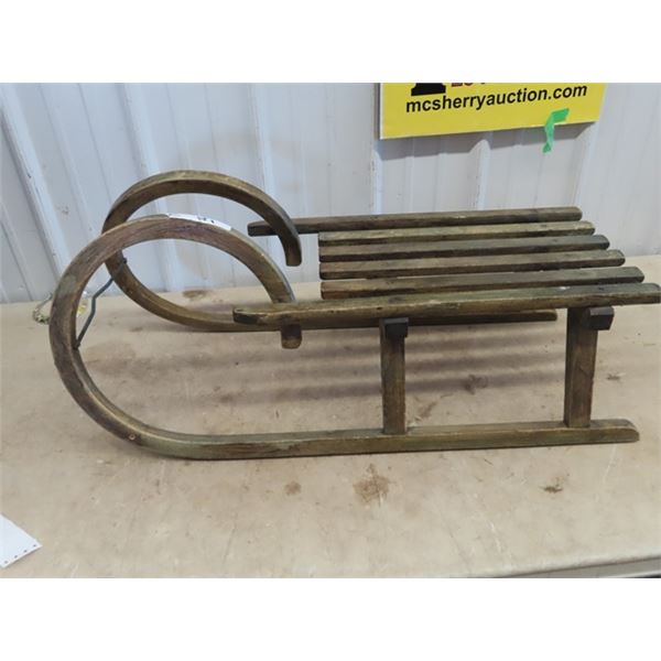 Bent Willow Sleigh 34" L