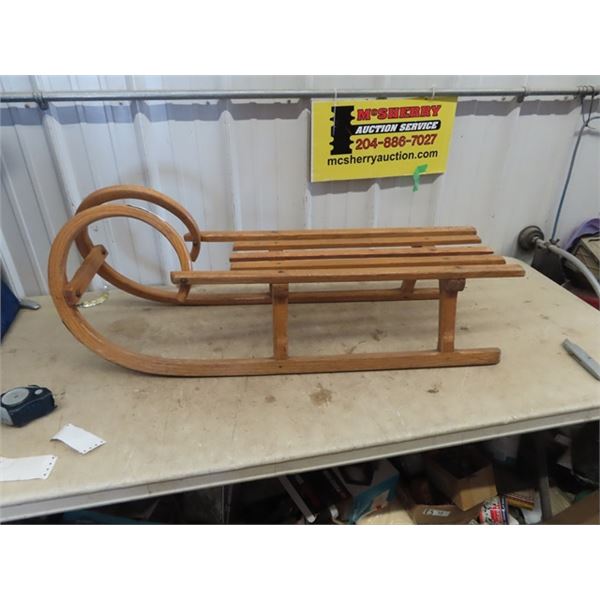 Bent Willow Sleigh 42" Long