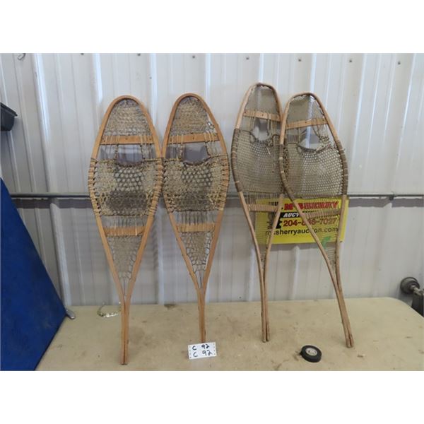 2 Sets of Snowshoes