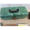 Image 2 : Plas Tak Bakelight Tackle Box , Pocket Ones, - Many w Hooks