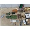Image 3 : Wading Belt Tackle Box, Leather Fly Fish Organizer Fly Fish Line Dryer, Brass Fish Scale, Handled We