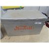 Image 2 : 2 Metal Picnic Cooler  1) Embossed Nesbitt Adv 12"H 22"W 13"D