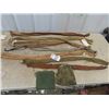 Image 1 : 7 Old Canvas Fishing Rod Soft Cases & 2 Pouches