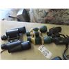 Image 2 : 6 Sets of Binolculars- 2) are Bushnell 10x 50 Bushnell 10 x 42,  Russian 99990x 99990, Tasco 7x 50 &