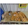 Image 1 : Big Ben Jacket Size 28, Caliber Sportsman Jacket XXL, 3 Hunting Pants, Size 30, 3 Vests - Medium, Se