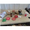 Image 1 : Tobaco Tins, Briggs Pipe Mixture, Middleton, Clubs Haupt-manns, Automobile 1st Aid Plus More!
