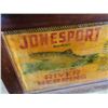 Image 4 : Wooden Trunk w Jonesport Herring Adv. 17"H 41"W 17"D