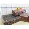 Image 3 : 3 Vintage Suitcases