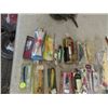 Image 4 : Approx 35 Fishing Lures- Vintage & Modern, Up to 11" Long