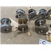 Image 3 : 10 Fishing Reels - Shakespear President 1970 Shakespeare Direct Drive, Southent 550-c , Pflueger Ski