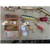 Image 3 : Approx 16 Lures , 6 Have Packages, Approx 10 Are Vintage Wooden Ones