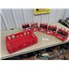 Image 1 : Approx 30 Coke Bottles- Many are Full & 5 Carriers, Plus Coke Tray, Featuring 6 Full Bottles of 1999