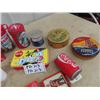 Image 2 : Coca Cola Collectibles, Cards, Tins, Coasters Plus Various Tins & Thermos