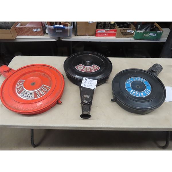 3 Air Breather Covers