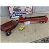 Image 3 : Framed Mobile Gas Adv, Metal Toy, Nylin Fire Wagon Trailer, Wyondotte Scraper Trailer