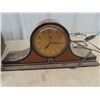 Image 3 : Arcadic Radio & Mantle Clock Tetechron- Face Glass Cracked
