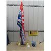 Image 1 : Trump Flag & Flag Stand & +Superman Display