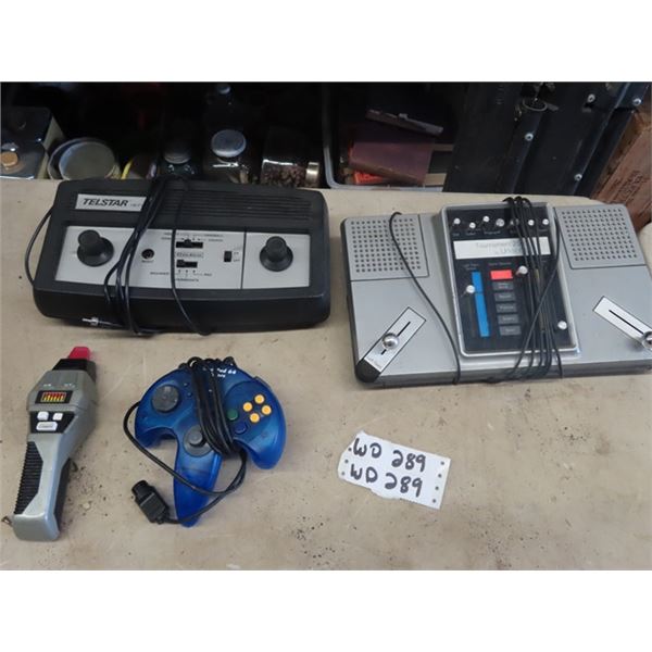 Unisonic Tournament 2000 Home Video Game, & Telstar Home Video Game