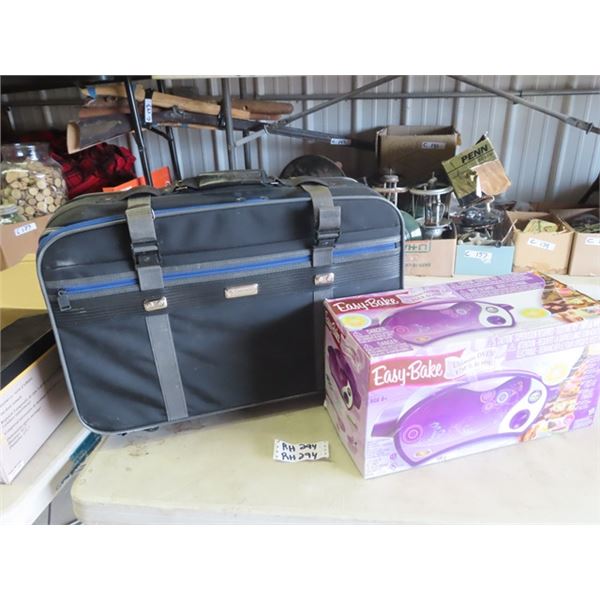 Easy Bake Child's Stove & Suitcase
