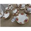 Image 3 : Approx 32  Pc - Royal Albert Old Country Roses- Teapot , Covered Butter , C & S , Plus