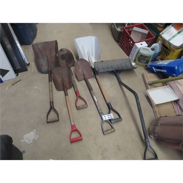 6 Shovels & Spades