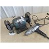 Image 1 : Bench Grinder, Power Ingersoll 1/2" Impact