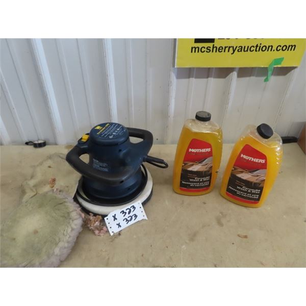 Power Auto Polisher, Wash & Wax, Auto Cleaner & Polish
