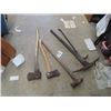 Image 2 : 2 Axes, Sledge, Pick & Wrecking Bar