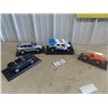 Image 1 : 4 Toy Die Cast Vehicles- 1) 39 Pickup w Fram Adv , 1) Hummer w Spicer Adv & 2 Cars