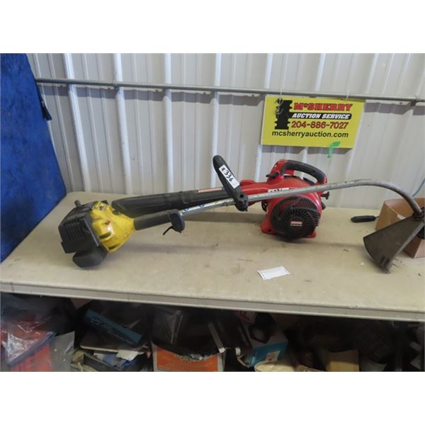 Craftsman Gas Yard Blower 210 MPH, Eager Beaver Gas Weed Eater
