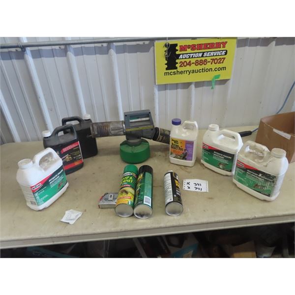 Yard Fogger & Insecticides