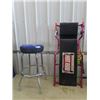 Image 1 : Spicer Adv on Parts Counter Stool & Creeper w Hot Rod