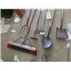 Image 2 : Axe, Shovel, Spade, Hoe, Fork & Push Broom