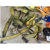 Image 2 : Load Ratchet Straps, 2 Receiver Ball Hitches, Bungee Cords, Cargo Net, Tow Straps