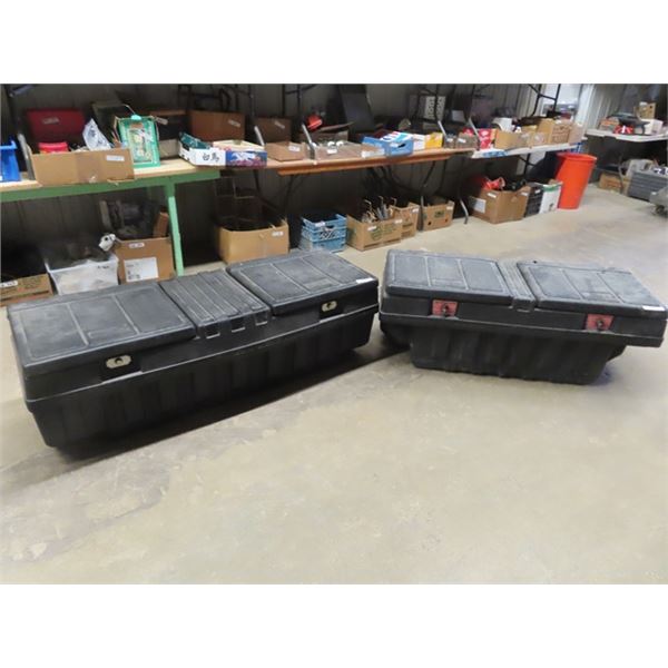 2 Poly Truck Tool Boxes